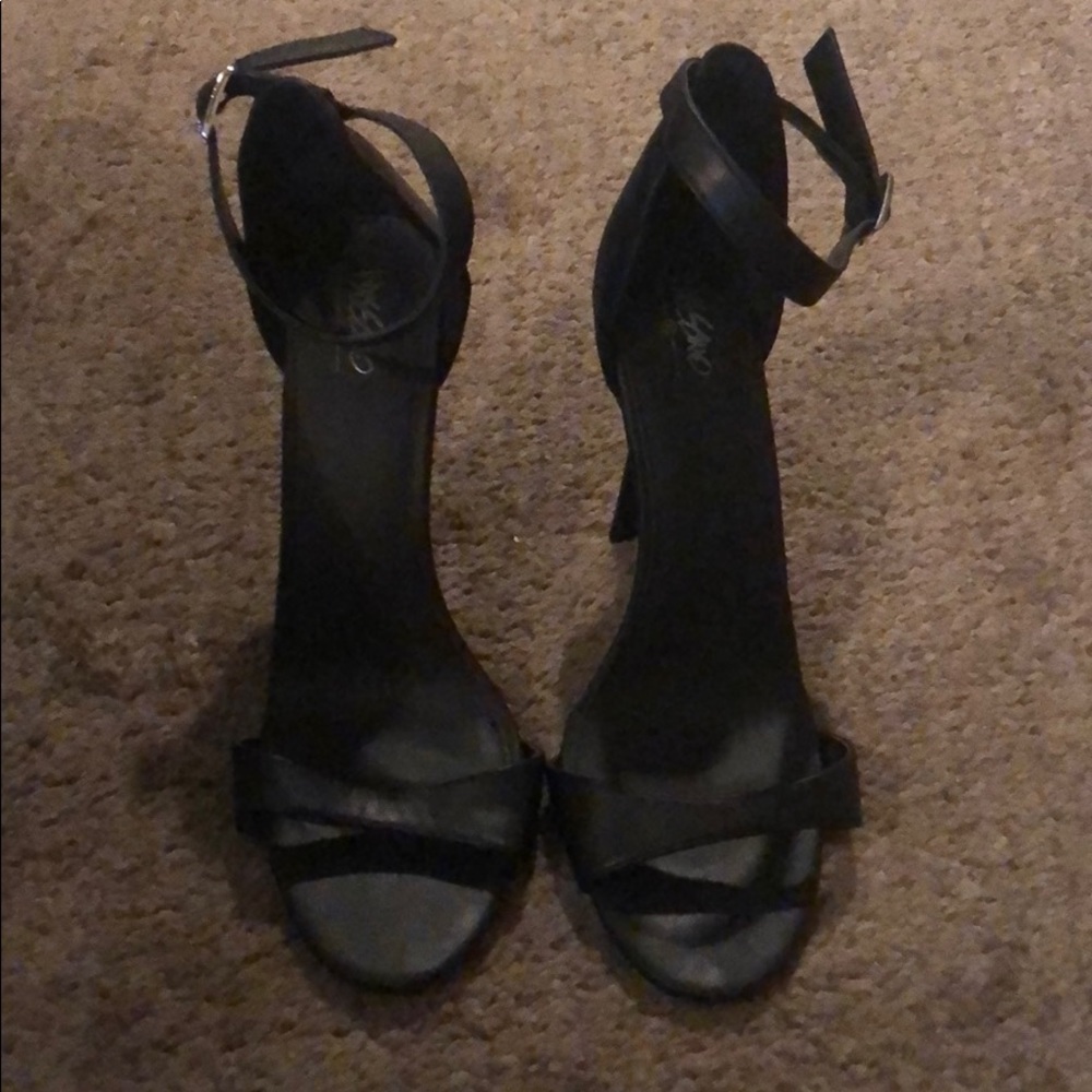 Black heels